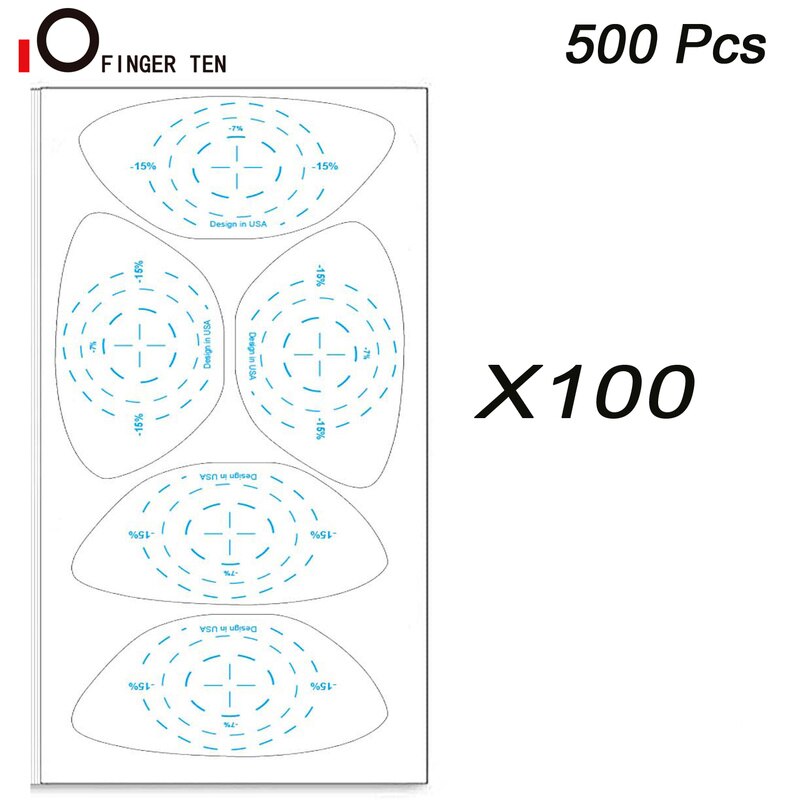 Golf Impact Stickers Sticker Oversized Wood Labels Roll Balls Hitting Recorder for Men Women Practice: 500 Pcs