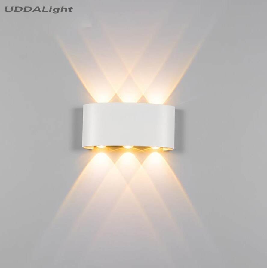 Ip65 outdoor wandlampen 2W 4W 6W 8W outdoor led lamp: 6LED 6W white one / white color 6000K