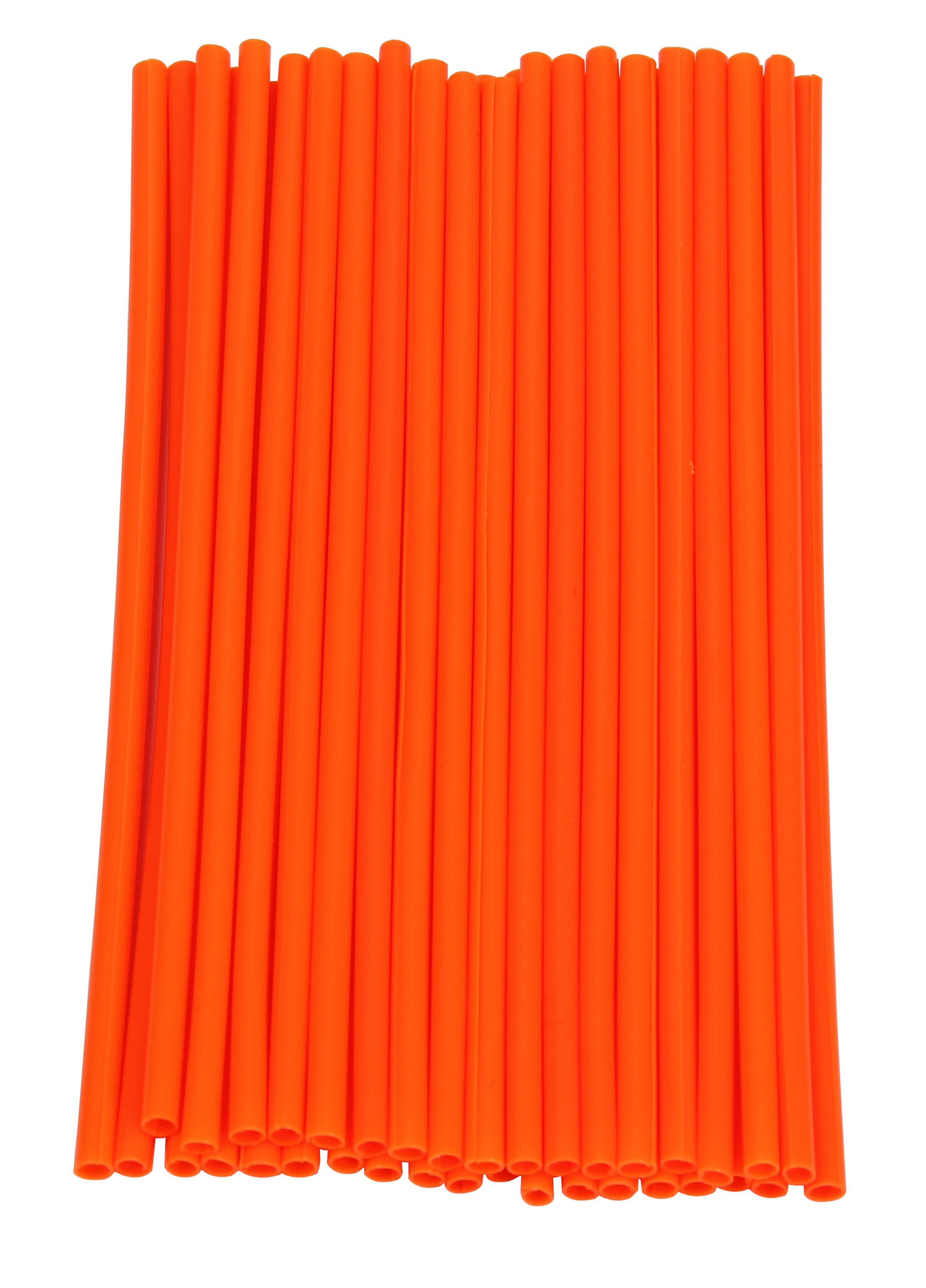 36 pièces/pack moto vélo couverture de roue coloré Motocross jantes peaux parle protecteur vélo garde enveloppes Kit universel décor: Orang