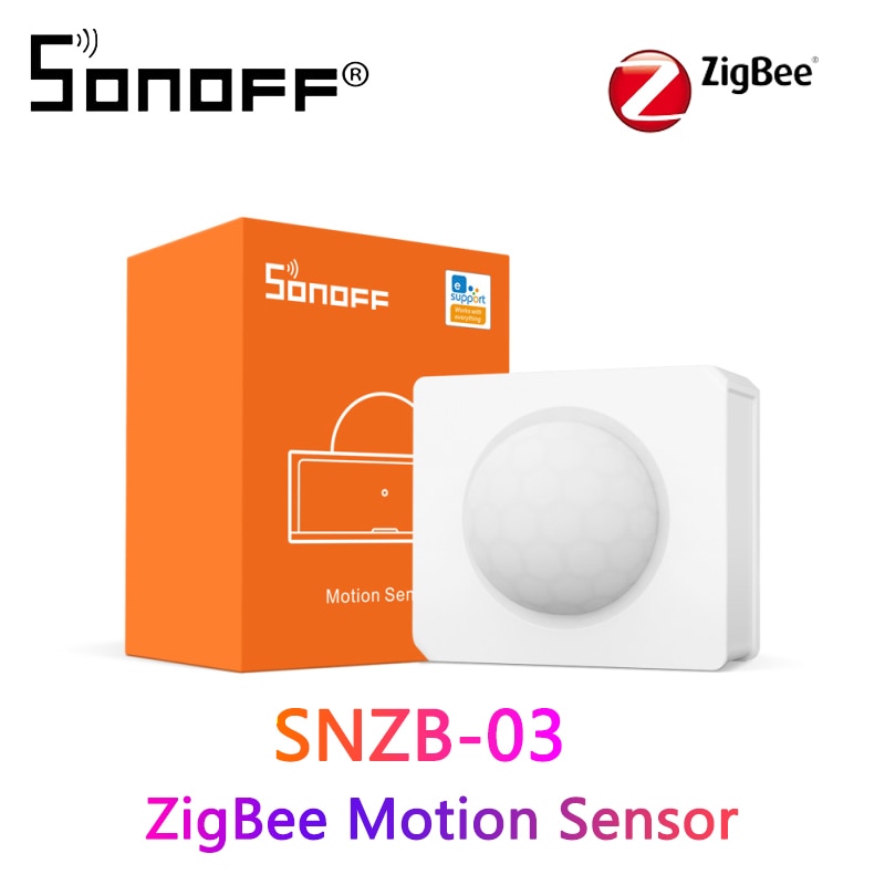 Sonoff SNZB-03 Zigbee Motion Sensor Smart Home Detecteren Alarmen Werk Met Zigbee Brug Smart Home Security Voor Android Ios