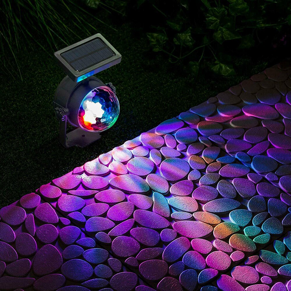 Smart Landscape Lights, 4 In 1 Spiral Christmas Tree Light RGB 72LED DIY APP - View #4