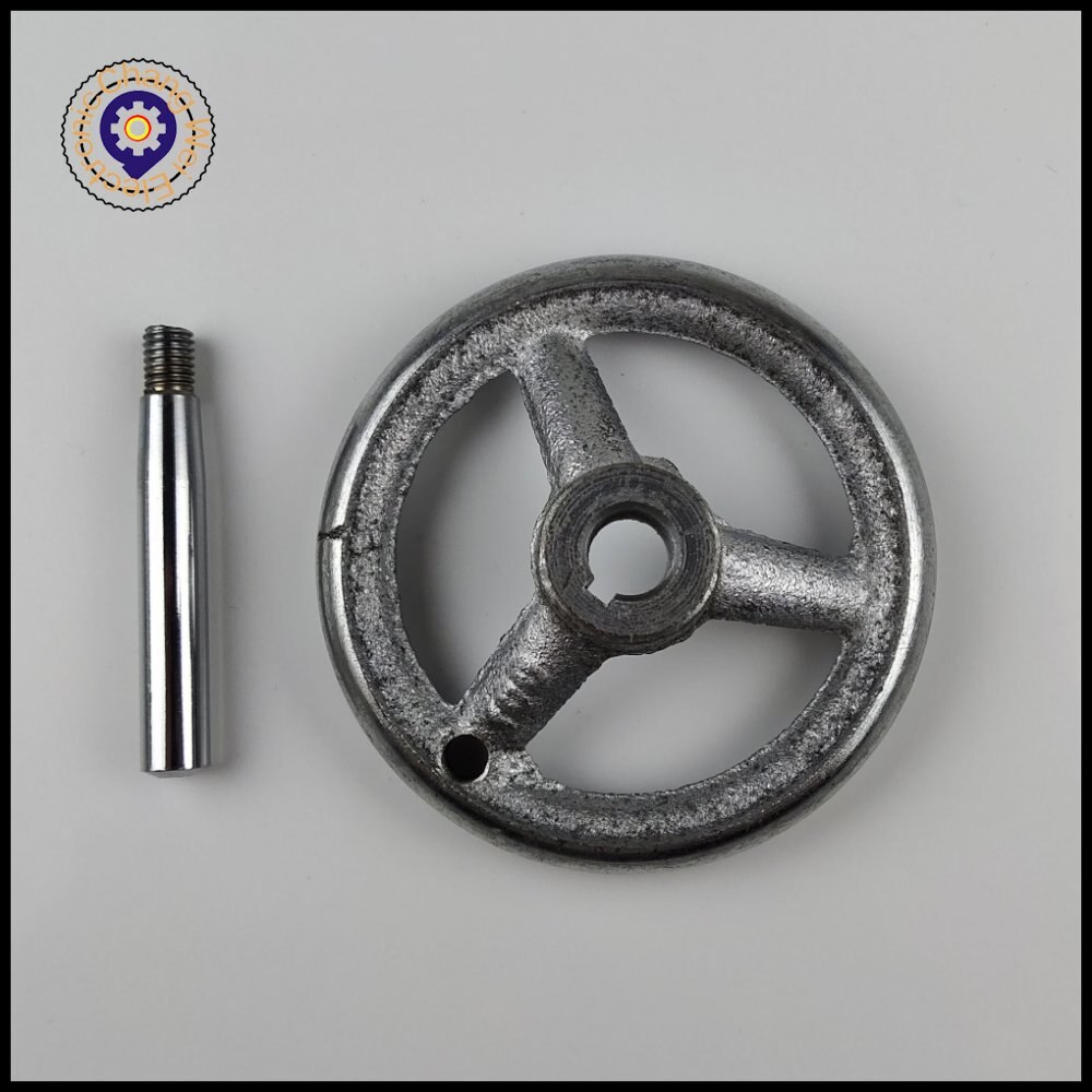 Metal handwheel milling machine CNC lathe 3D printer spoke handwheel wavy wheel bakelite three-wheel handwheel cast iron chrome