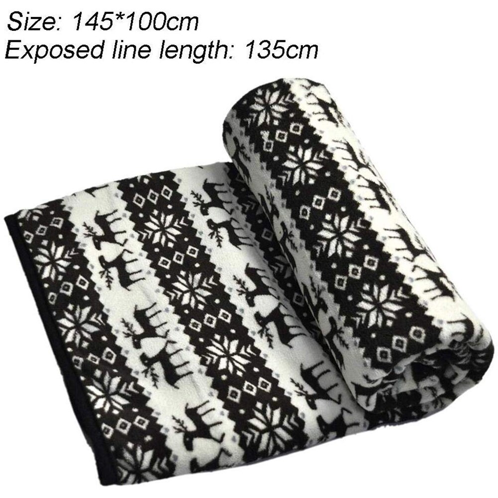 150*100 cm 12v bil varmeteppe fleece universell varm høst vinter bil elektrisk teppe bil bil oppvarming til reiser