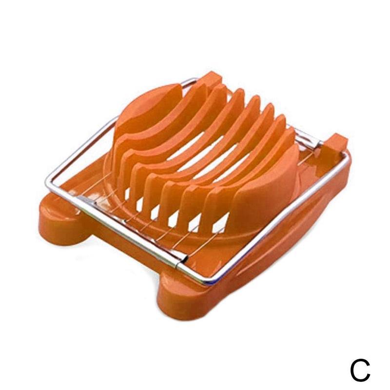 1PC multifunktional rostfrei Stahl Separator Ei Schneidemaschine Sectione schneiden Separator Werkzeug Banane Küche Schinken Cutter V4X4: C