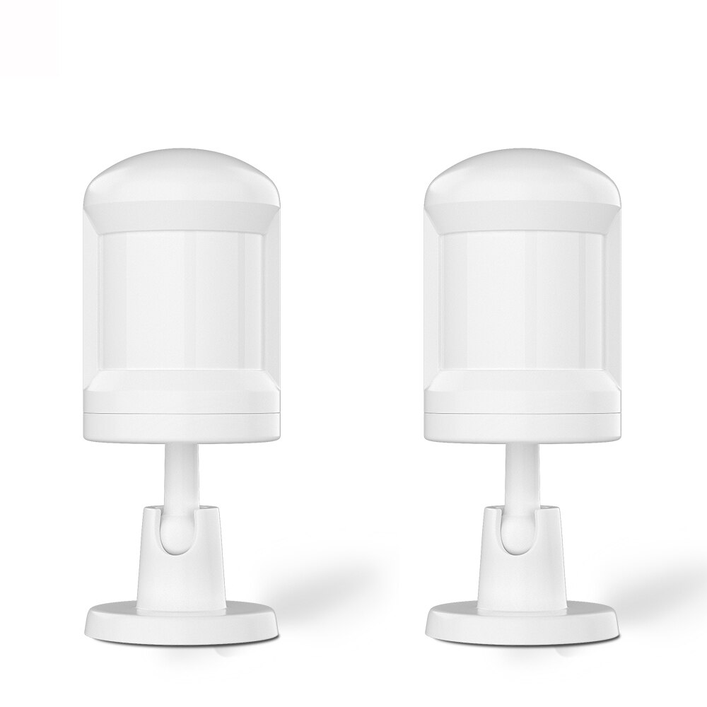 Tuya Zigbee Human Body Sensor Detectors PIR Motion Sensor Smart Home Security Alarm Sensor Smart Life App Remote Monitoring: PIR Sensor 2pc