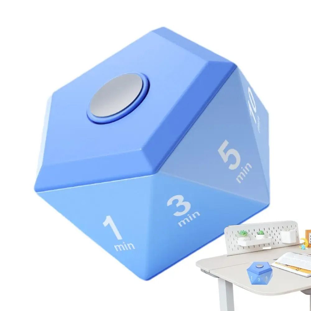 Easy To Use Overturn Timing Countdown Timer Accurate Self-discipline Time Management Alarm Clock Instant Visual Timer Study