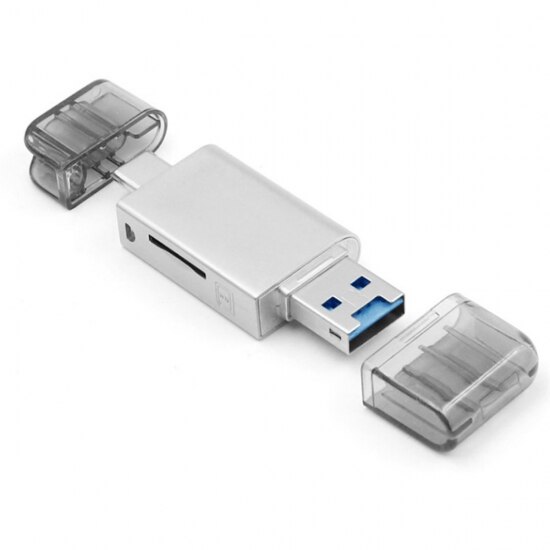 Usb 2.0/USB-C Type C Naar Nm Nano Geheugenkaart &amp; Tf Micro Sd Kaartlezer Voor Huawei Mobiele telefoon &amp; Laptop