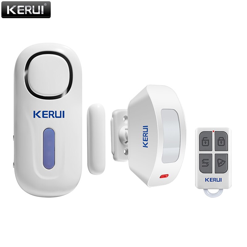 KERUI Clever Heimat Sicherheit Schutz Alarm Tür Fenster Sensor kabellos Detektor Mit Fernbedienung Für Heimat-Sekretariat-Einkaufen Einkaufen