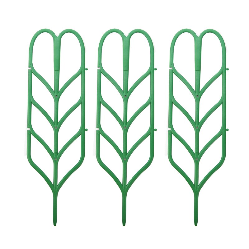 Diy plast plantestøtteramme pottebrakett hylle klatreblomst fast plantevekstretning for hageranker feste
