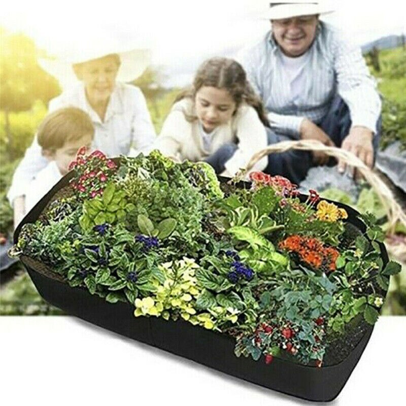 Reusable Large Grow Bag Planter Vegetable Tomato Potato Carrot Garden Plant Pot Corrosion-resistant Breathable Biodegradable