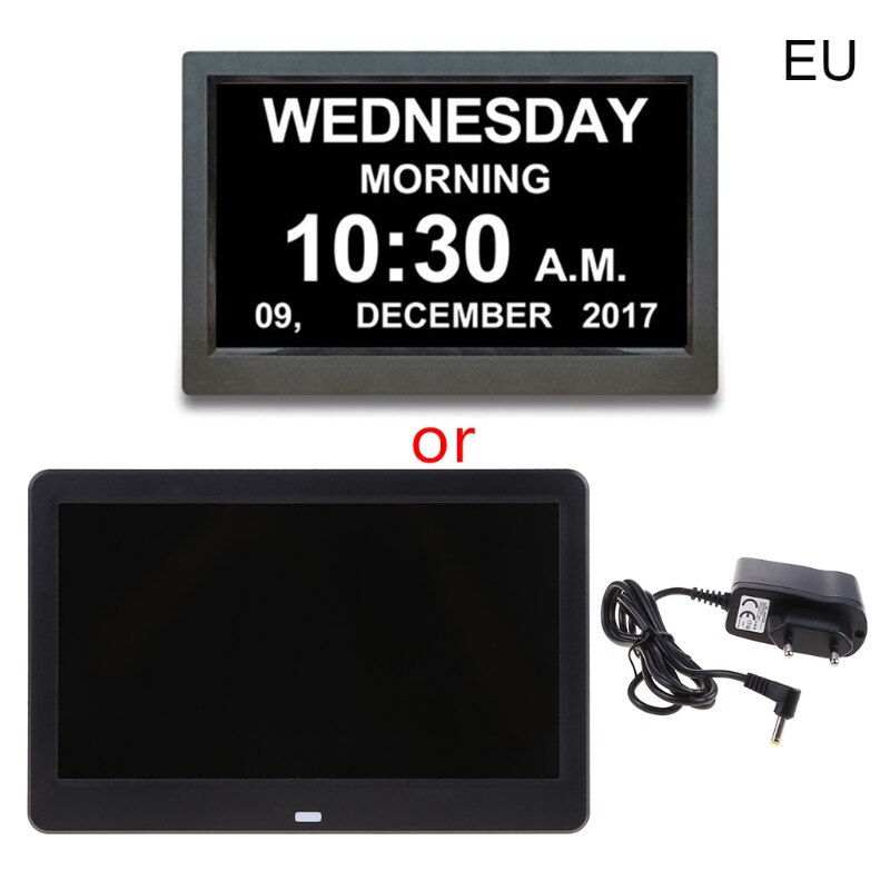 10.1 Inch 1024x600 RGB Digital Clock Calendar with Date Reminder: BK-EU