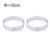 6 8 10 Cm Rvs Taartvorm Ring Taartje Cake Mousse Mallen Cirkel Cutter Pie Ring Hittebestendig geperforeerde: 2PCS 10CM