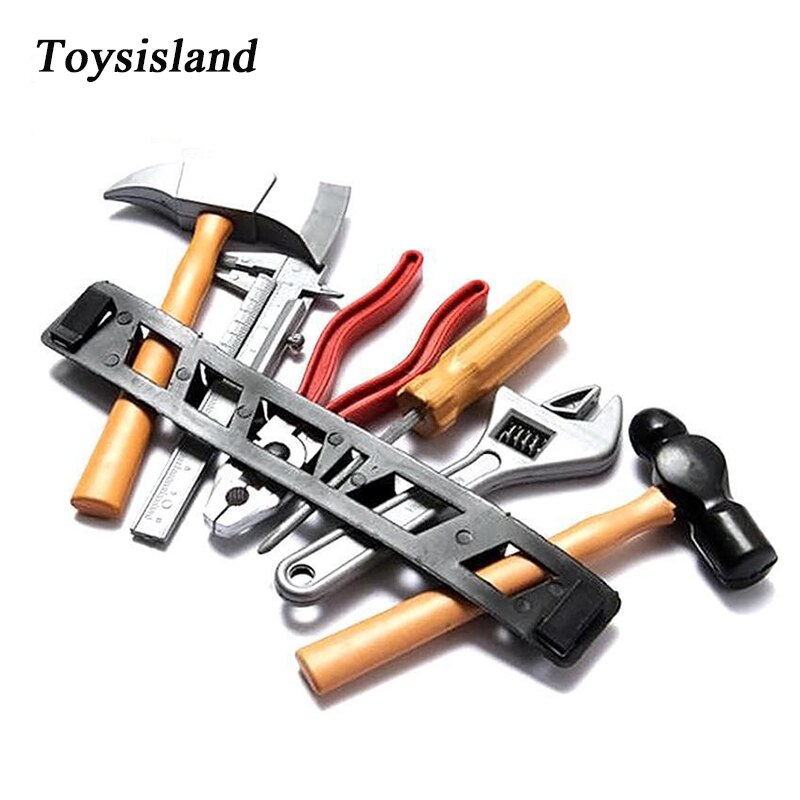 14 Pcs Pretend Spielen Tools Toiletry Kit Schraubendreher Hammer Tongers Levert Kinder Erziehung Spielzeug für Kinder Jungen