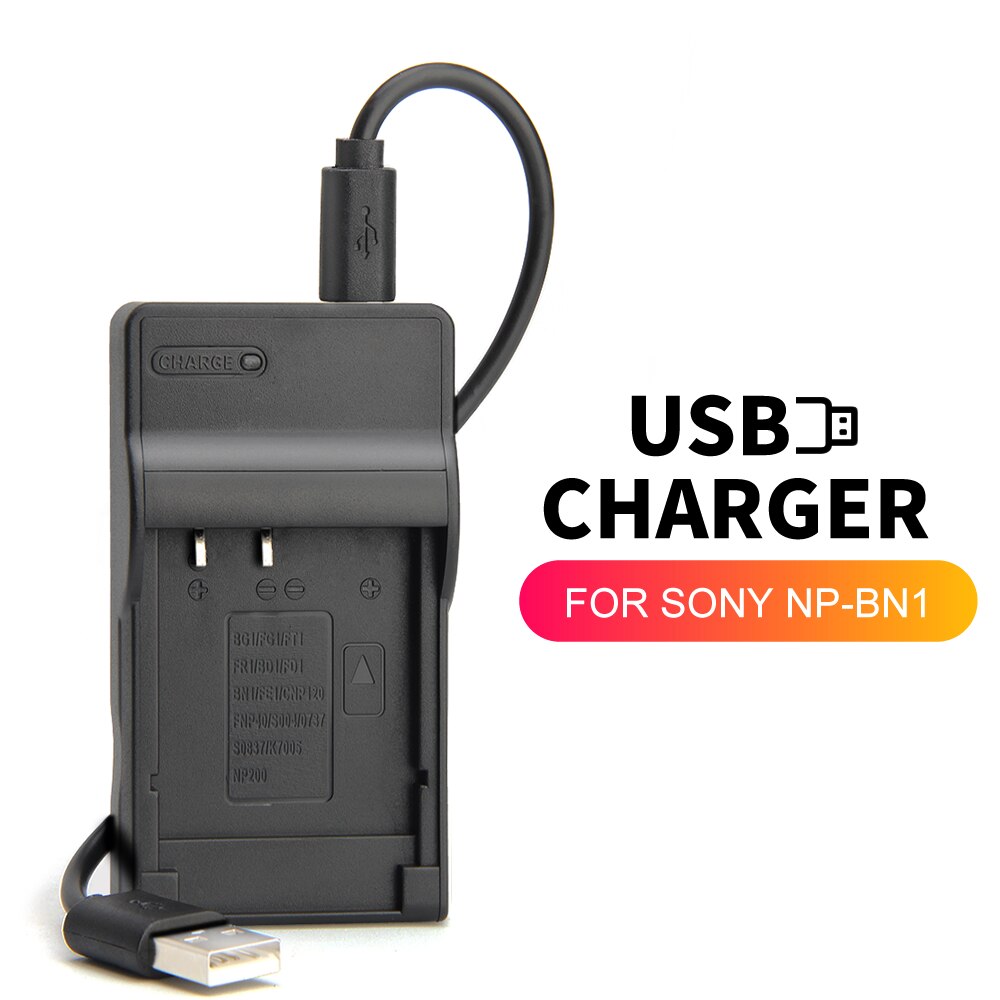 Zhenfa NP-BN1 NPBN1 BC-CSN USB Batterij Lader voor Sony DSC-T110 DSC-W350 DSC-W360 DSC-W390 DSC-W510 DSC-W520 DSC-W530 DSC-W550