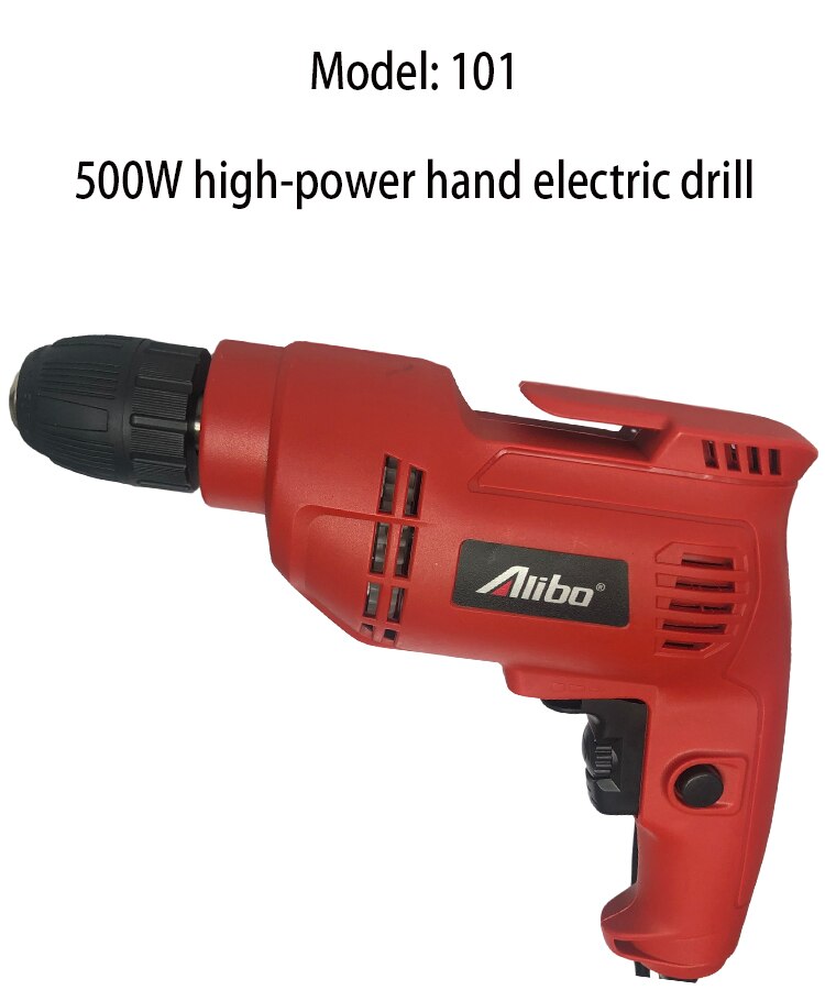 Portable Impact Small Electric Drill Household Multifunctional Decoration Tool Screwdriver: gules101