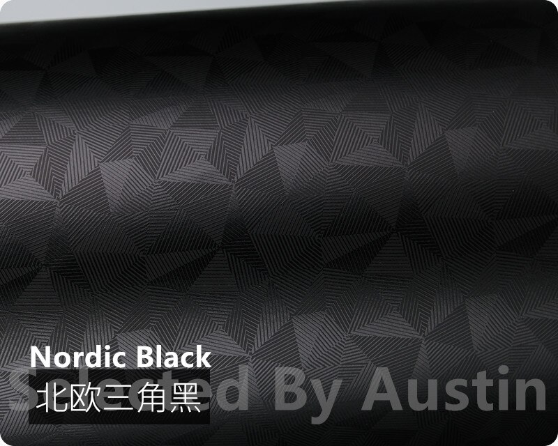 Premium Skin Decal Wrap Film Protector For Canon EOS 6D Anti-scratch Decal Sticker: Nordic Black