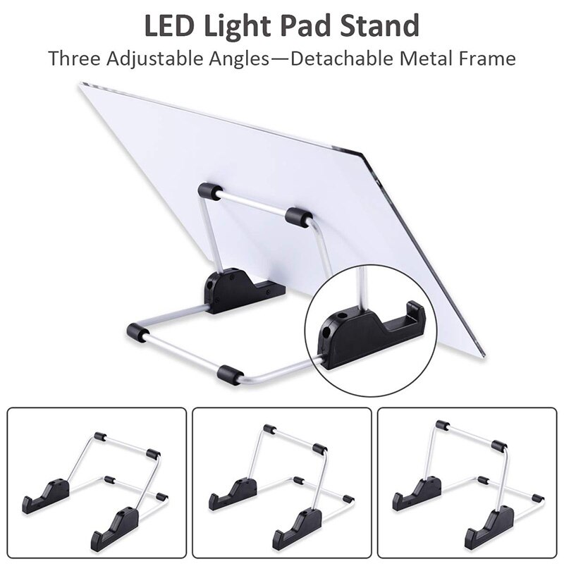 Portable A4 Size LED Diamond Painting Light Pad Eye Protection Bright Lightpad Board Diamond Painting Accessories Mosaic Tools