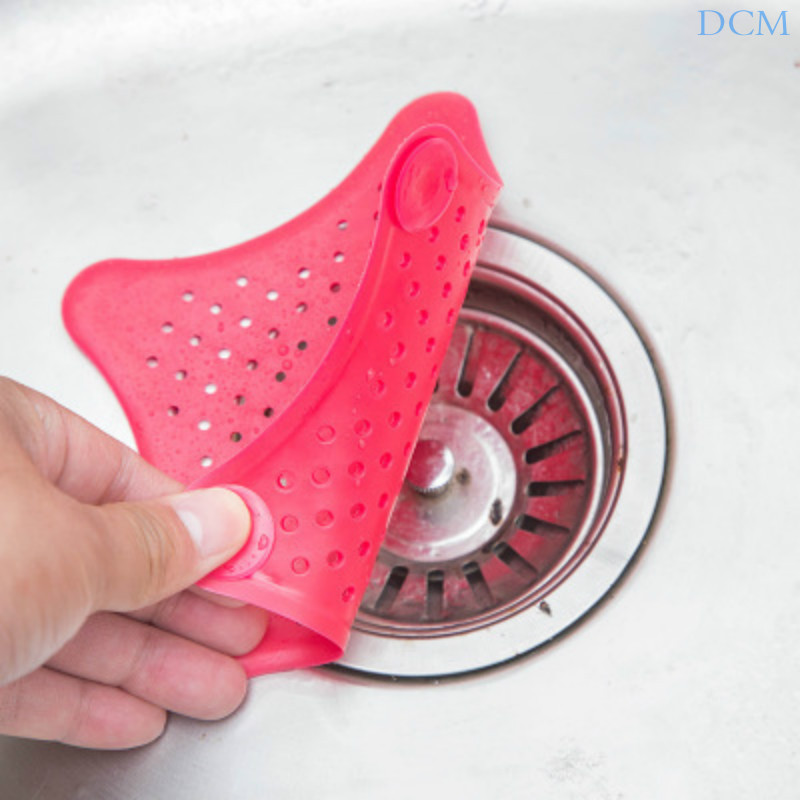 DCM 1pcs Sink Strainer Kitchen Shower Hair Filter Simple and Easy to Use Insulate Hair and Other Small Debris@03