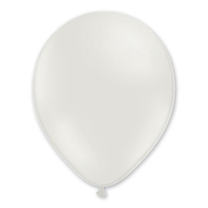 -2 Zak Van 20 Latex Ballonnen 12 Inch Of 30 Cm Nacres Wit & Zwart