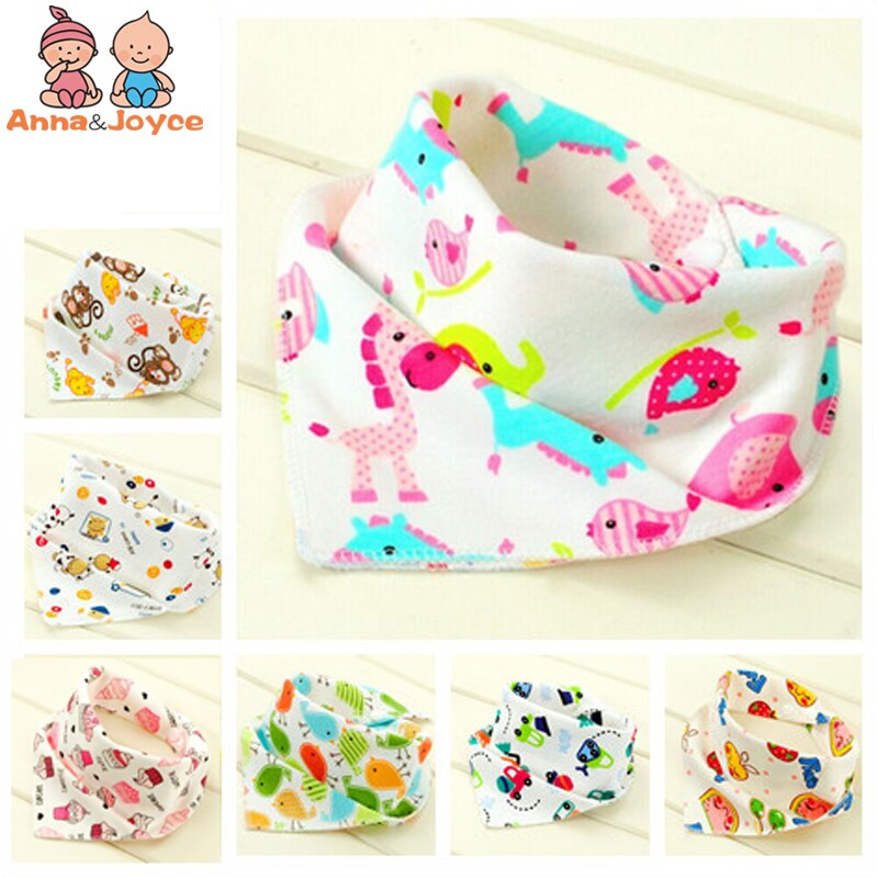 20 Stk/partij Katoen Baby Babador Bandana Slabbetjes Voor Baby Sjaal Jongens Meisjes Baby Bib Burp Doeken Baby Cadeau