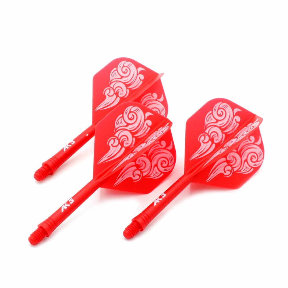 CUESOUL Rost Integrated Dart Shaft and Flights Standard Shape,Set of 3 pcs