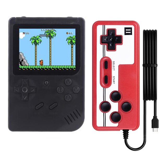 Factorysalesminiportableretrogameconsolehandheldgameconsolebuilt-in400games3inchgameboytwoplayergamegift forchildren