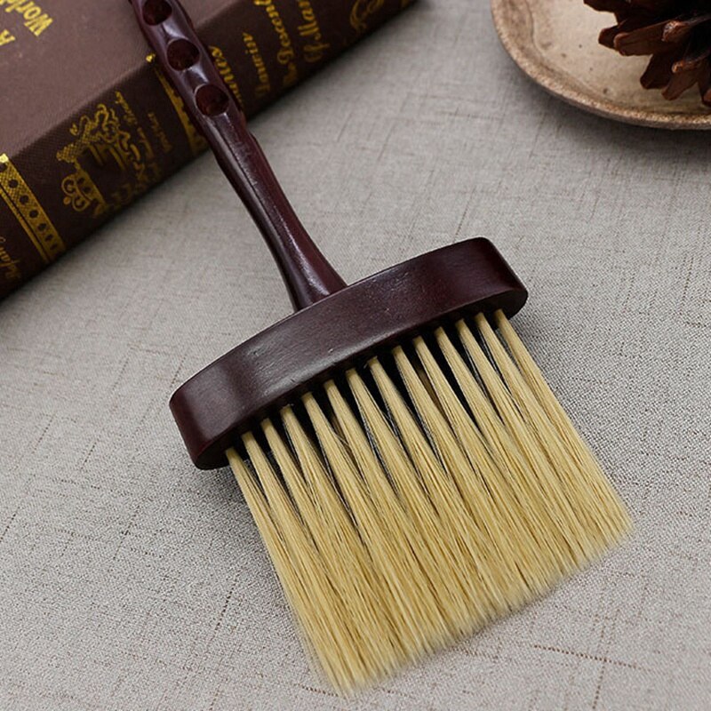 1 brosse douce pour cheveux cassés, brosse de nettoyage du cou, salon de coiffure, outils de coupe de cheveux