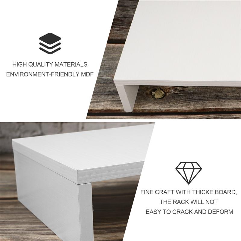 Multifunctionele Desktop Monitor Stand Computer Scherm Riser Dikker Board Rack Laptop Stand Desktop Notebook Tv Plank