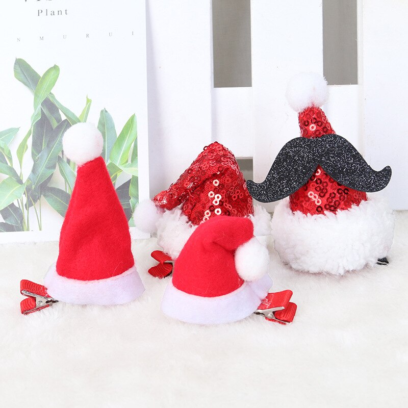 Kerst ornament hoofdtooi leuke super leuke haar volwassen kinderen pluche gewei haar kaart benodigdheden