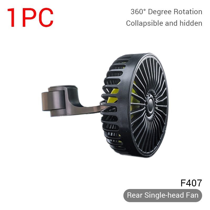 12V/24V Dual Heads Auto Fans Super Zuignap Luchtci... – Grandado