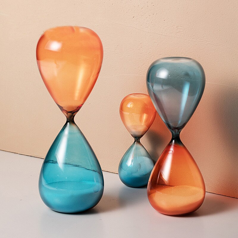 Hour Glass Sand Timer Shower Sand Clock Clocks Wall Home Decor Living Room Household Items Hourglasses Reloj Arena Decoracion
