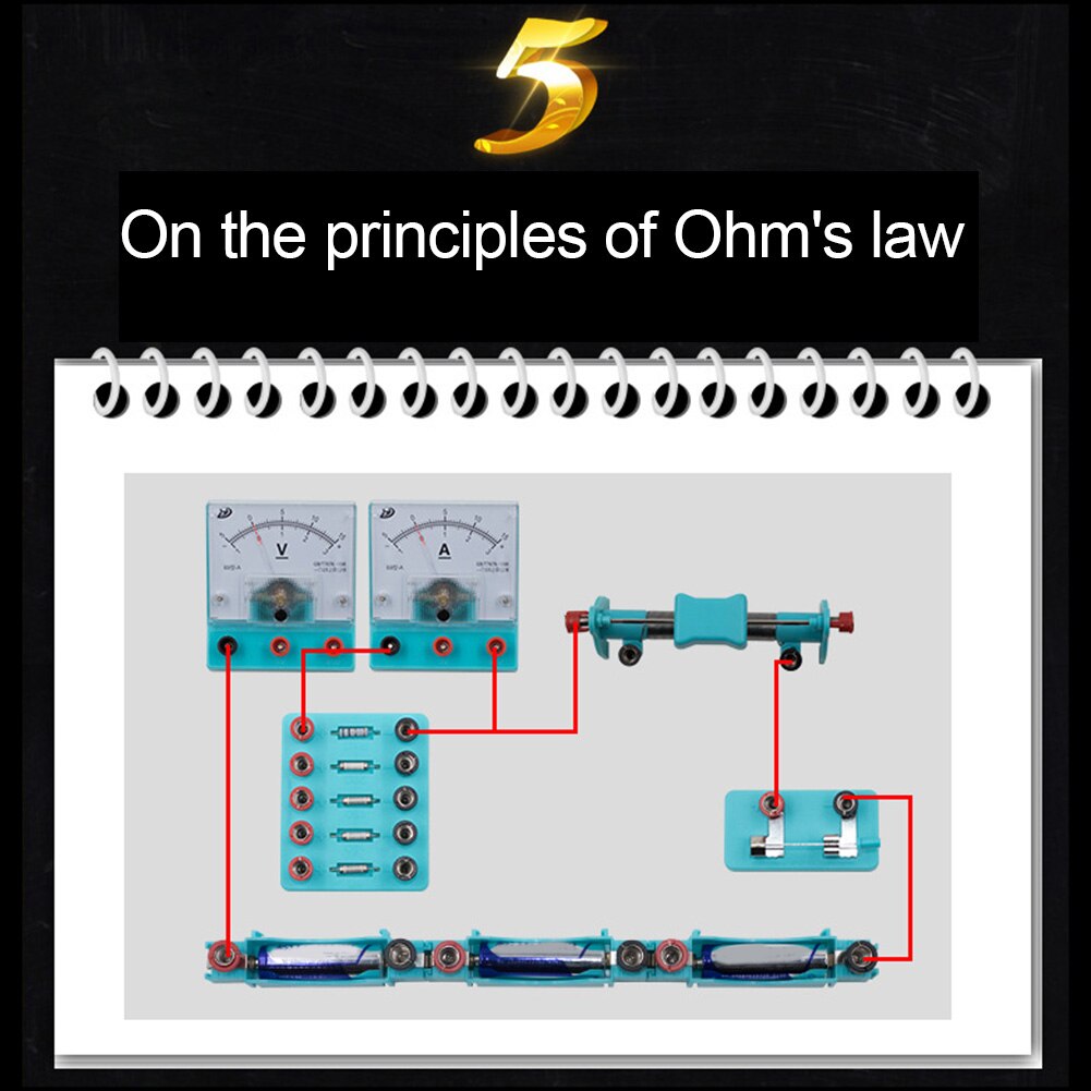 School Physics Labs Basic Electricity Discovery Circuit and Magnetism Experiment kits for Junior Senior High School