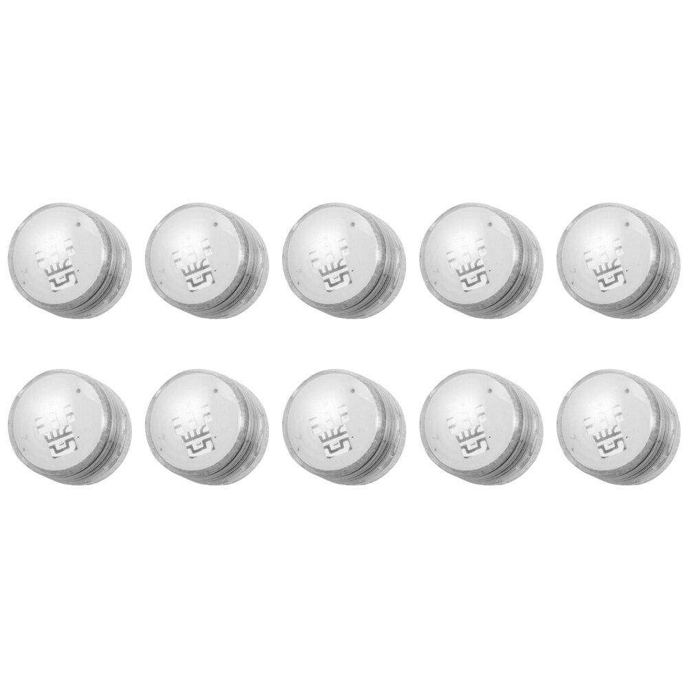 10 stk skøyter raskt blinkende lys nyttig slitesterk sko dekorasjon sko forsyning skate sko lys dekor for voksen barn barn