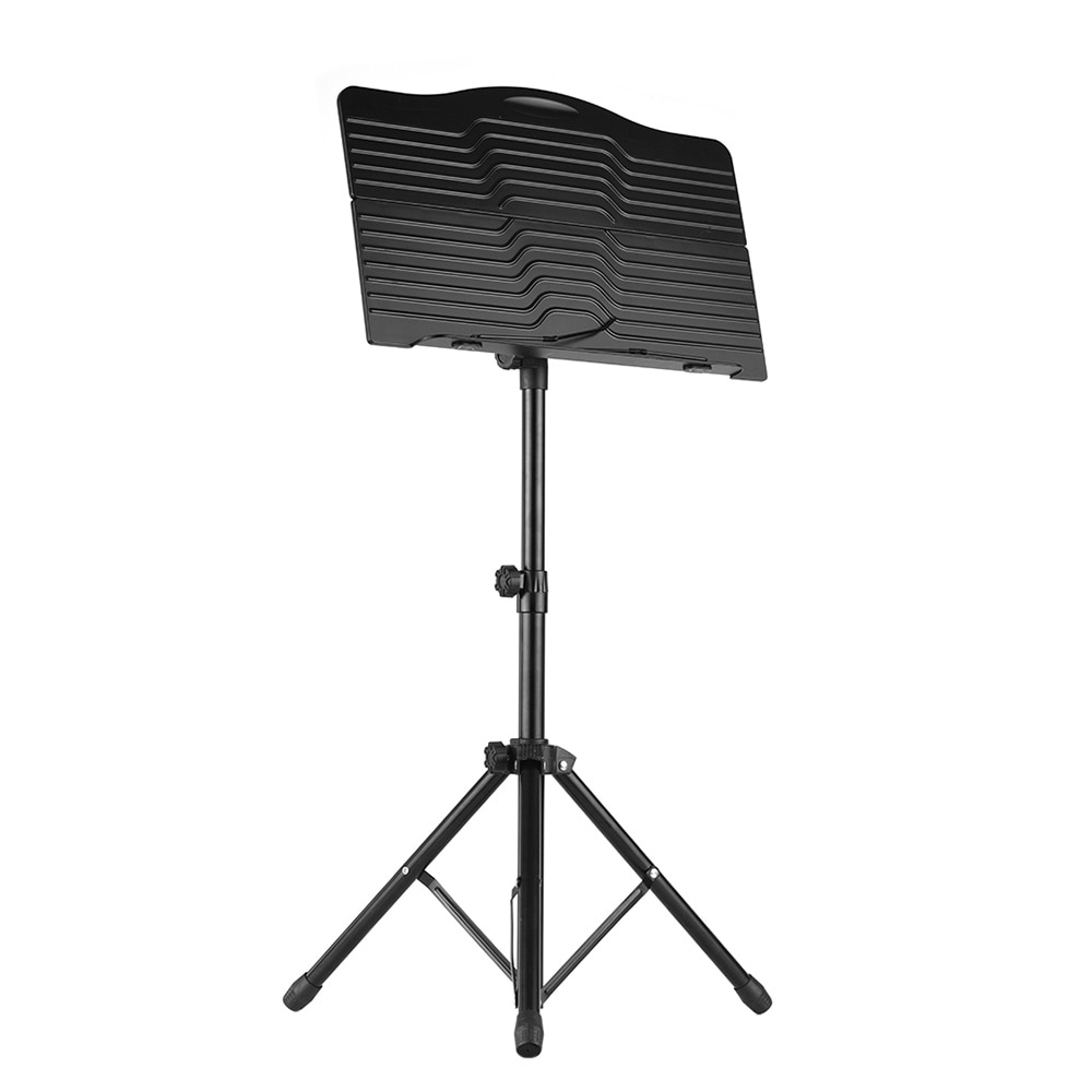 Klapp Tragbare Blatt Musik Stehen Regal Metall Stativ Einstellbare Höer Schwarz für Violine Klavier Gitarre Musical Instrument Teile