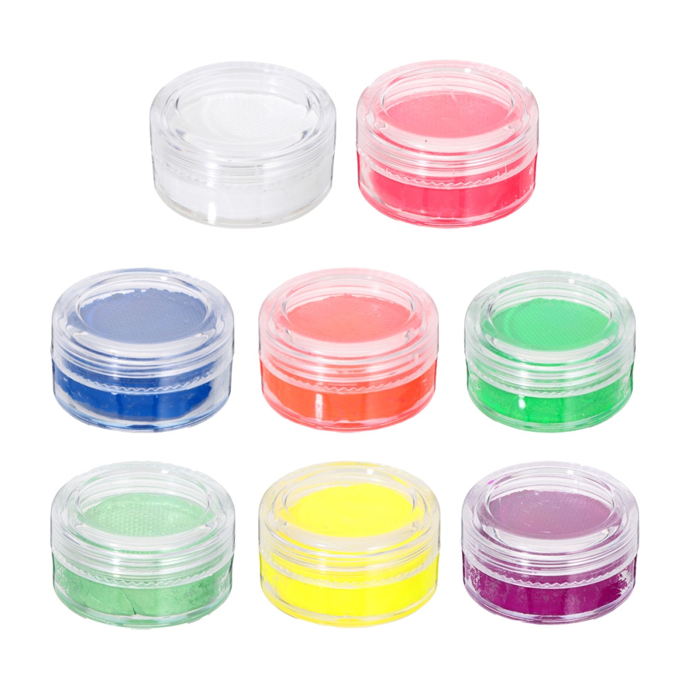8pcs Decorative Useful Face Paints Body Painting Pigments Body Paints for Party Show Halloween