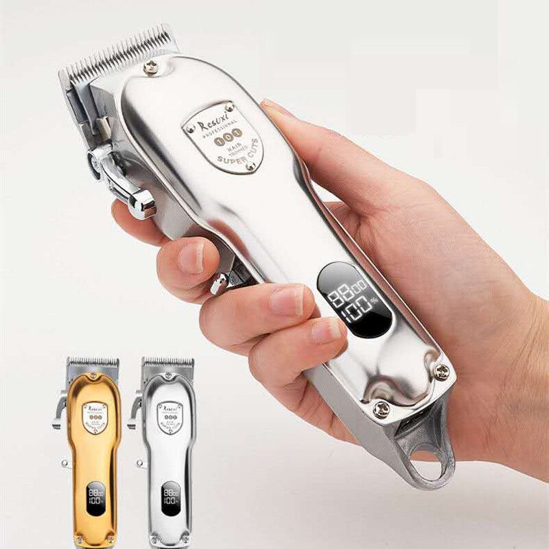 cord cordless hair trimmer men electric hair clipper beard hair cutting machine Pivot edge outlines detail trim