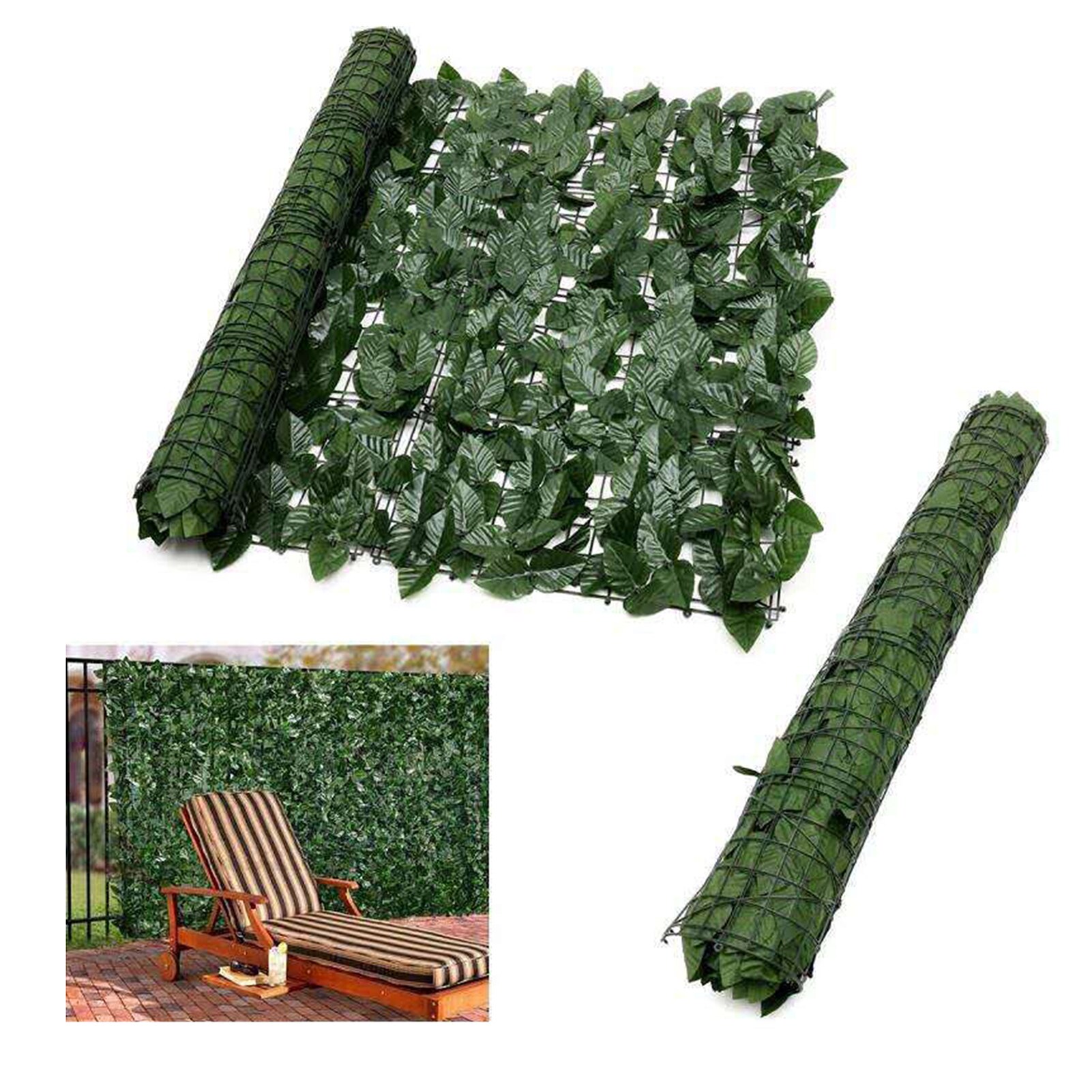 Erweiterbar Hof Zaun Startseite Versenkbaren Künstliche Gartenzaun Garten Dekorative Werkzeuge Heimat Hof Balkon Zaun blätter: 25x50cm Traube Blätter