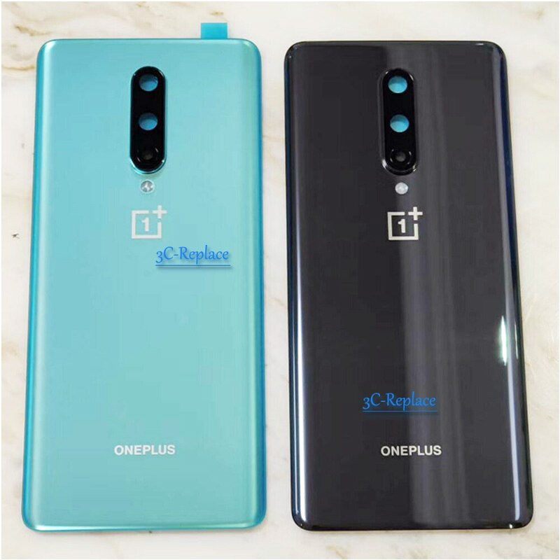 Originale/di Alta Guality per OnePlus 8 / 8 pro 1 + 8 pro Posteriore Copertura di Batteria del Portello custodia di posteriore di Vetro parti