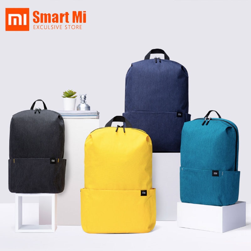 Xiaomi-mochila Original Mi10L impermeable para hombre y mujer, bolsa pequeña deportiva colorida para el pecho, unisex, para viaje y camping