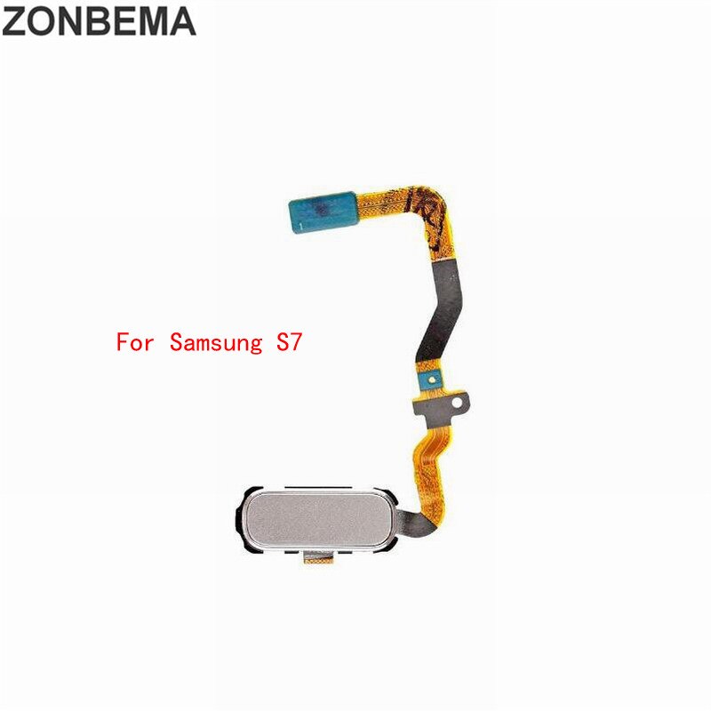 Zonbema Originale Touch Id Sensore di Impronte Digitali di Ritorno a Casa Della Flessione Del Tasto Chiave per Samsung Galaxy S5 S7 Bordo G900 G930 G935