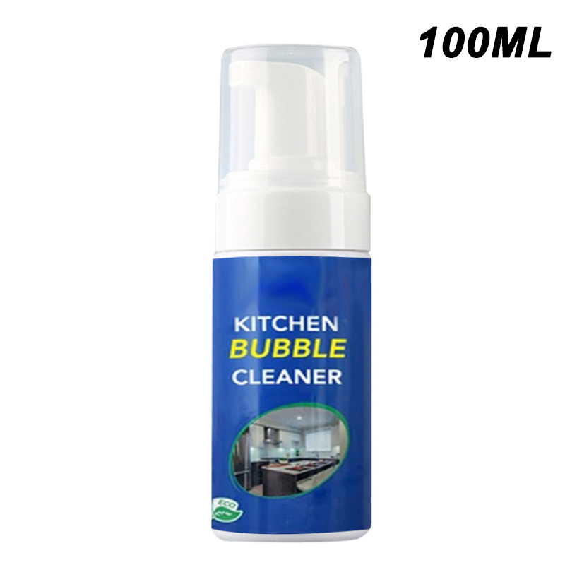 Foam Cleaner Multi-Purpose Cleansing Bubble Washing Cleaning for Home Kitchen Bathroom H99F: 100ml