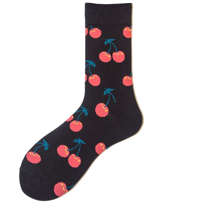 Frauen Männer Bunte Obst Muster Sport Socken Nette Lustige Casual Crew Baumwolle Socken Reise Wandern Laufen Walking Schuhe: 3