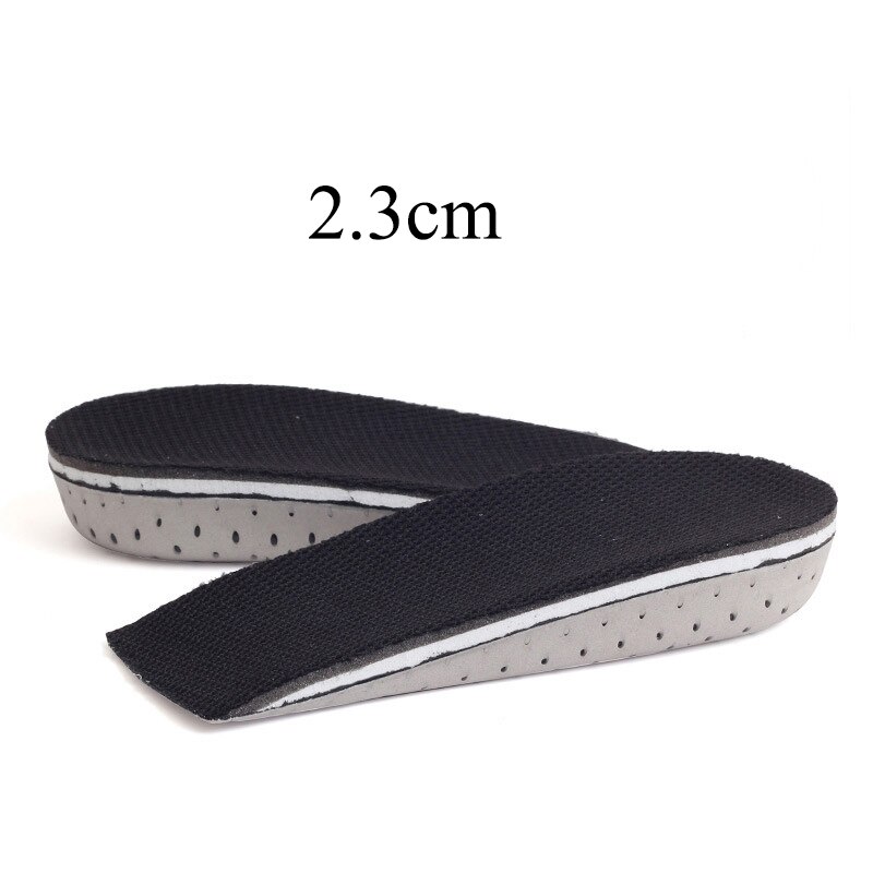 Plantillas de aumento de altura Unisex, 1,5/2,5/3,5 CM, plantillas de Gel suave, insertos para zapatos más altos, , 1 par: Unisex 1