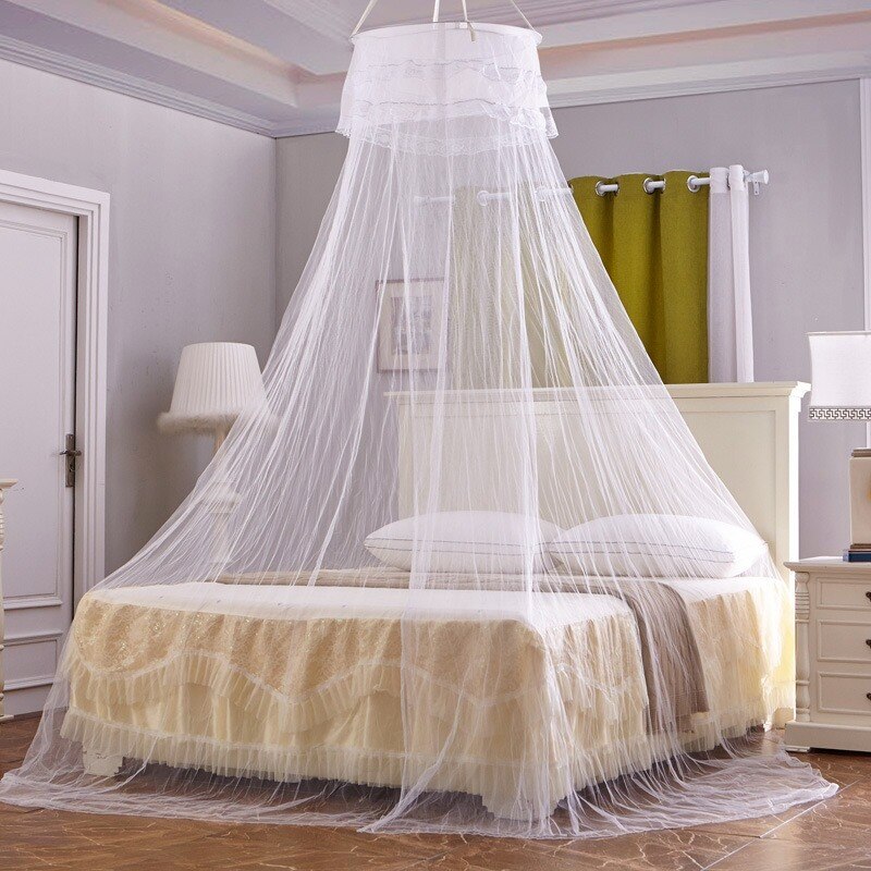 Princess Free Installation of Mosquito Nets Encryption Anti-mosquito Heightening Round Ceiling Dome Mosquito Tent