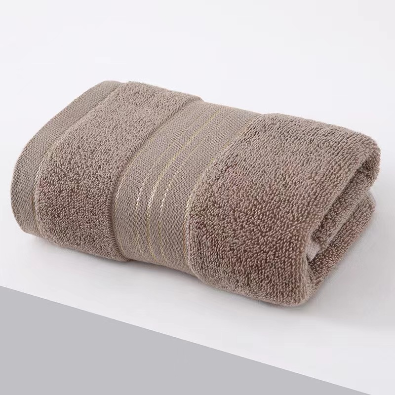 Toalla absorbente gruesa de algodón puro, toalla facial suave y absorbente de secado rápido, gimnasios, hoteles, hogar, toallas de mano, accesorios de baño