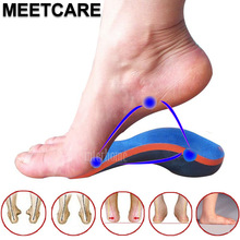 1 paar Professionele Orthopedische Arch Ondersteuning Binnenzool voor Voet Pijn Hielspoor Fasciitis Plantaris Corrector orthopedische Voetverzorging