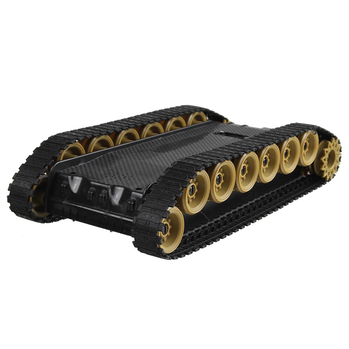 Diy Schok Geabsorbeerd Smart Robot Tank Chassis Crawler Auto Kit Met 260 Motor 3V-9V