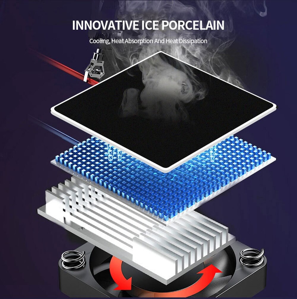 Pinzheng Mobiele Telefoon Radiator Cooler Cooling Voor Xiaomi Iphone Huawei Samsung Telefoon Universele Draagbare Houder Koellichaam