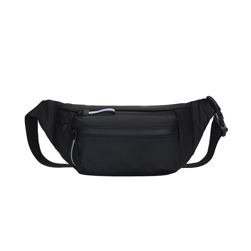 Traveling Waist Bag For Women Outdoor Sports Crossbody Bags Casual Waterproof Multifunction Purse Men Chest Pack G210: Black