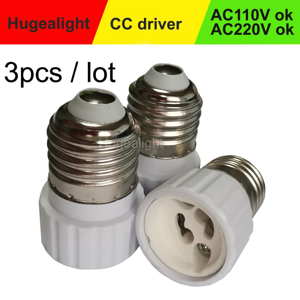 3 Stks/partij Light Bulb Adapter Converter Led E27 Om GU10 Socket Materiaal Lamp Holder Converters Socket Adapter Gloeilamp Basis type